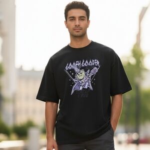 SpongeBob SquarePants Black and White Graphic Tee